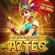 kho báu aztec banner